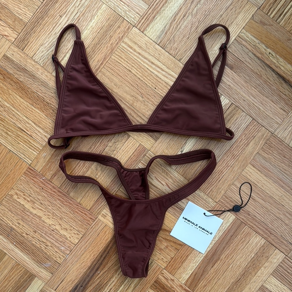 Minimale Animale Thong Bikini